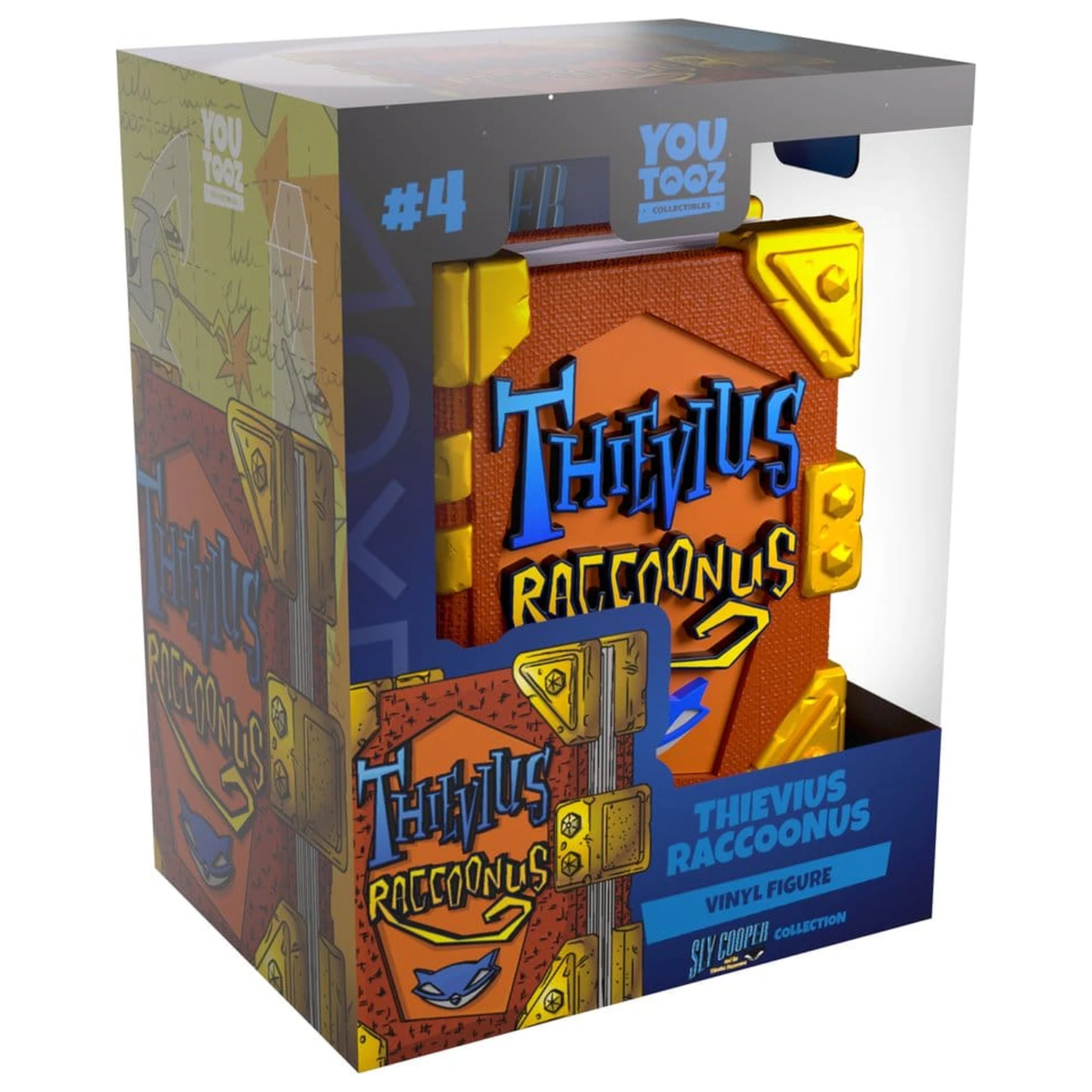 Sly Cooper Vinylová figúrka Thievius Raccoonus 12 cm produktová fotografia