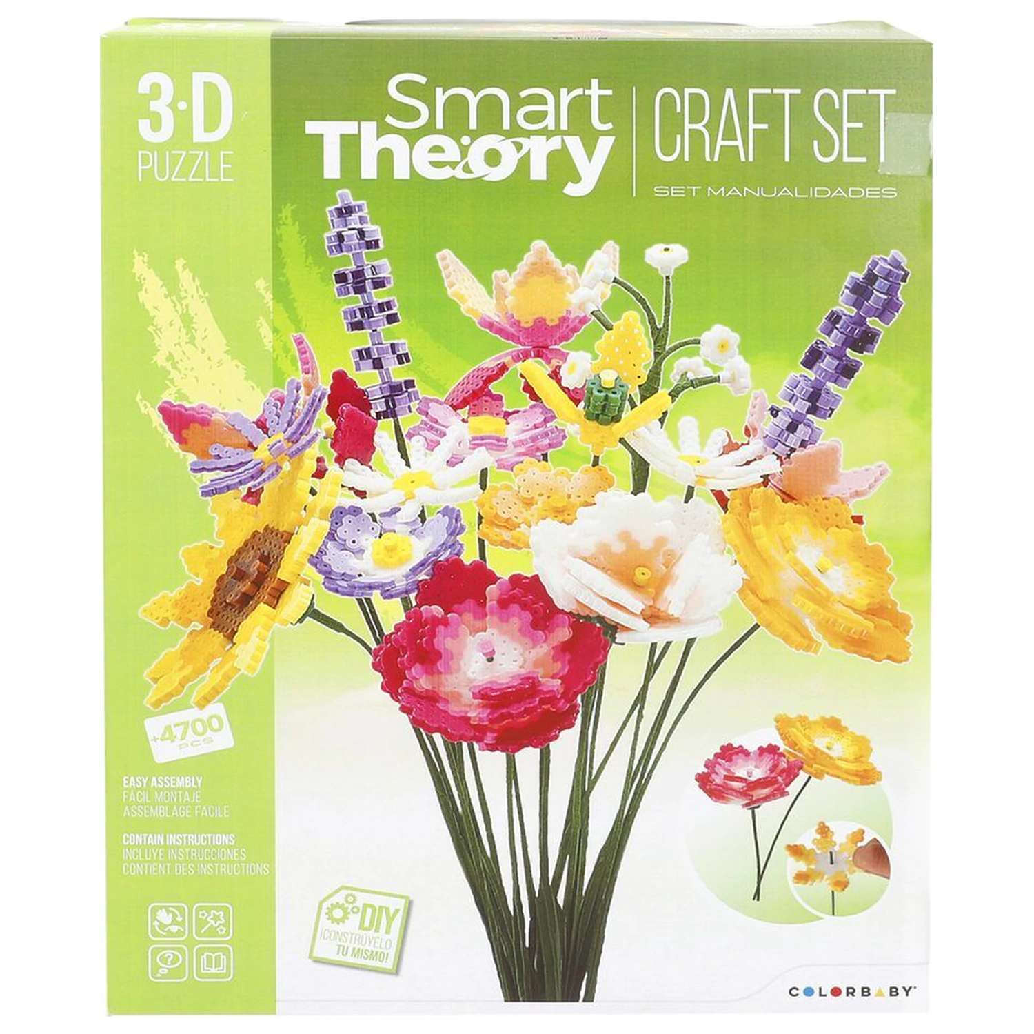 Smart Theory Kytica kvetov 3D puzzle 4700ks produktová fotografia