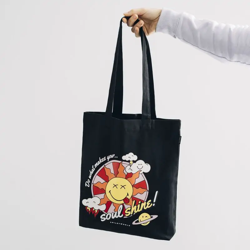Nákupná taška Smiley Quirky Comics produktová fotografia