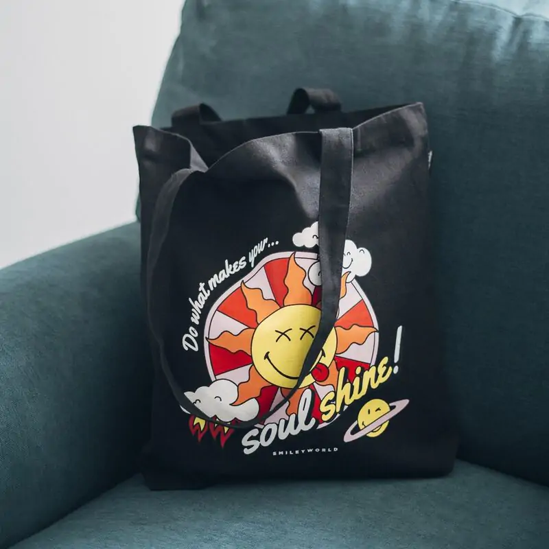Nákupná taška Smiley Quirky Comics produktová fotografia