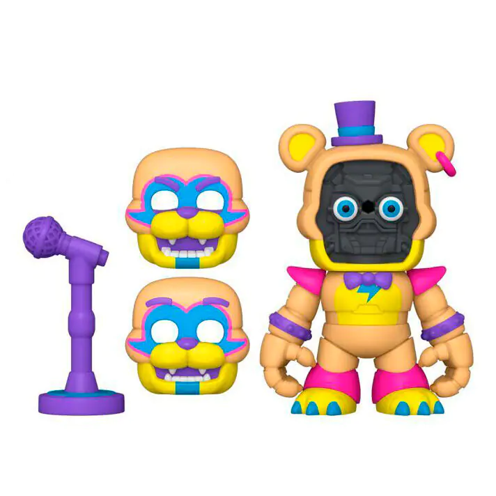 Snaps! figúrka Five Night at Freddys Glamrock Freddy s prezliekacou kabínkou produktová fotografia