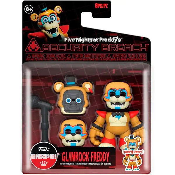 Snaps! figúrka Five Nights at Freddys Glamrock Freddy termékfotó