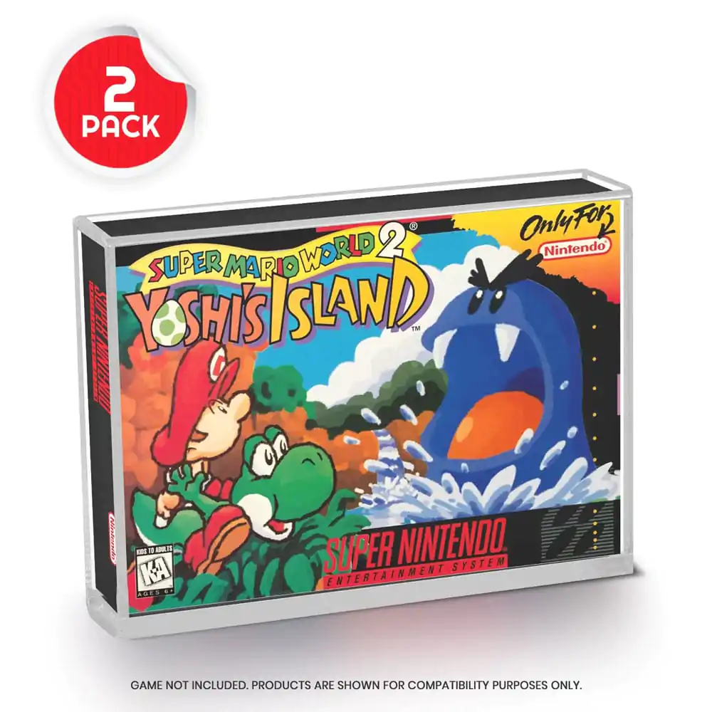 Akrylový puzdro 2-Pack pre SNES/N64 termékfotó