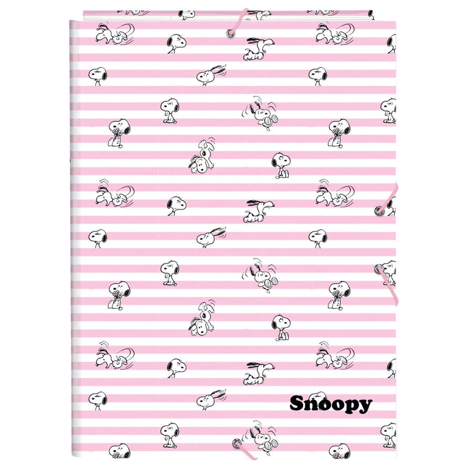 Snoopy A4 kartónový zakladač s klopami produktová fotografia
