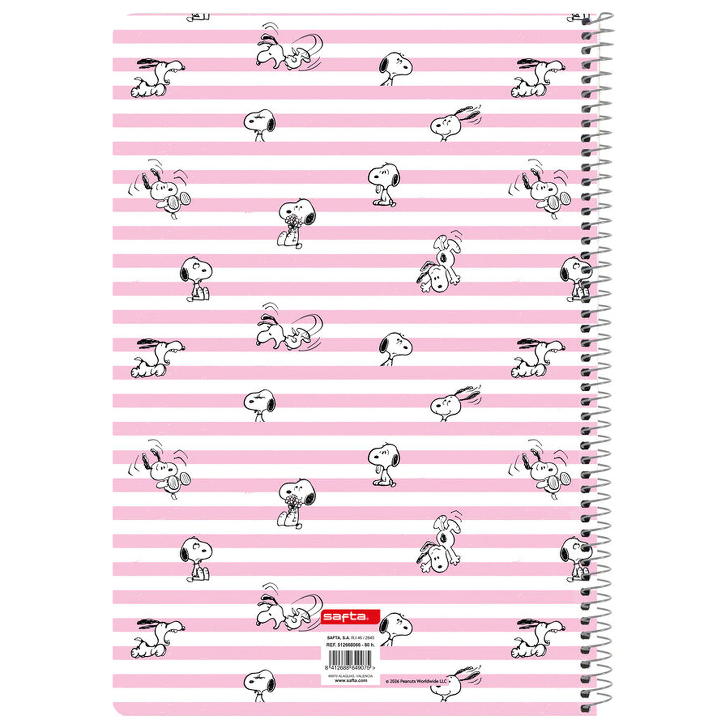 Snoopy zošit A4 produktová fotografia
