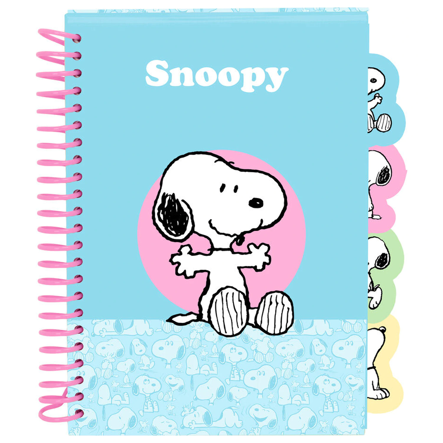 Snoopy A5 zošit produktová fotografia