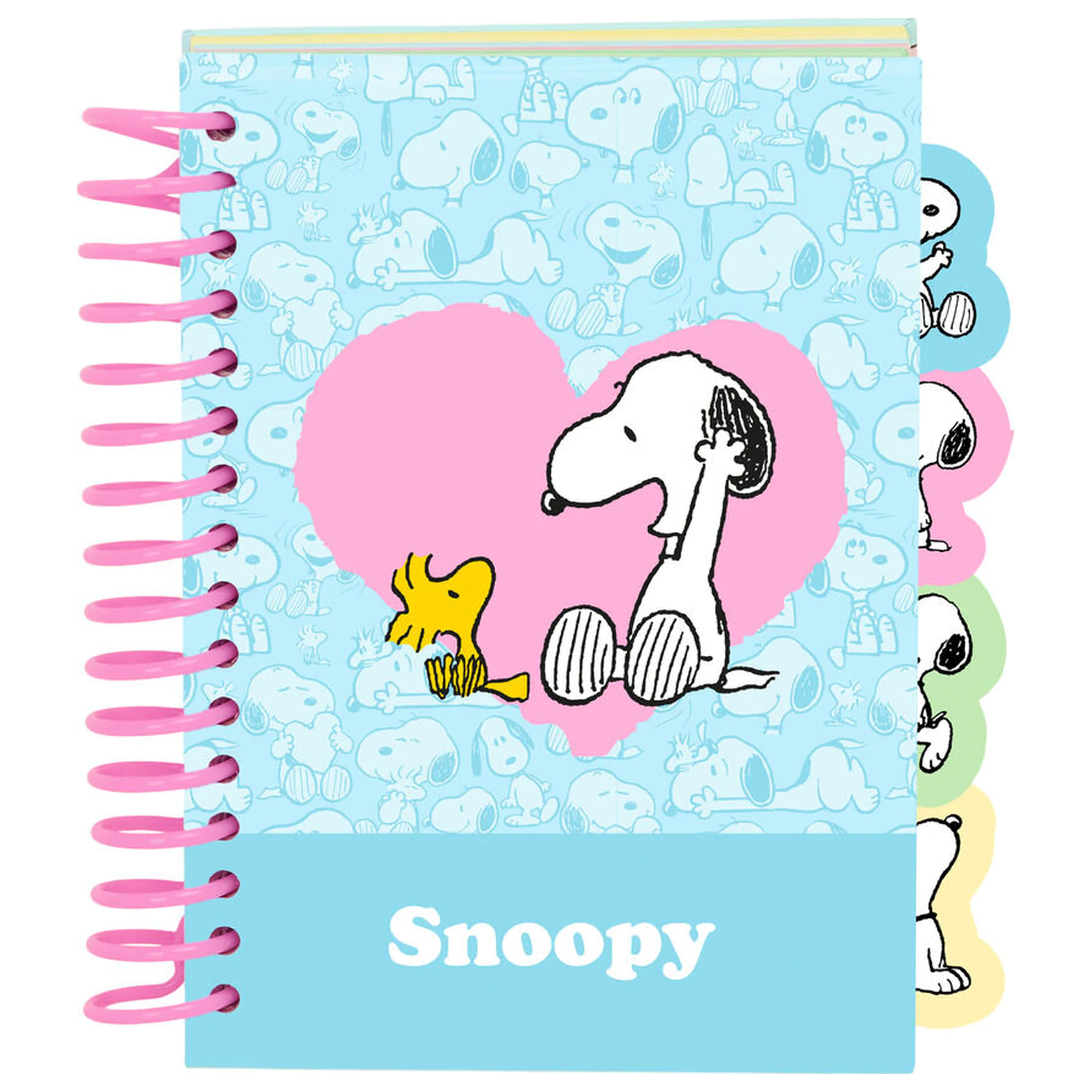 Snoopy A6 zápisník produktová fotografia