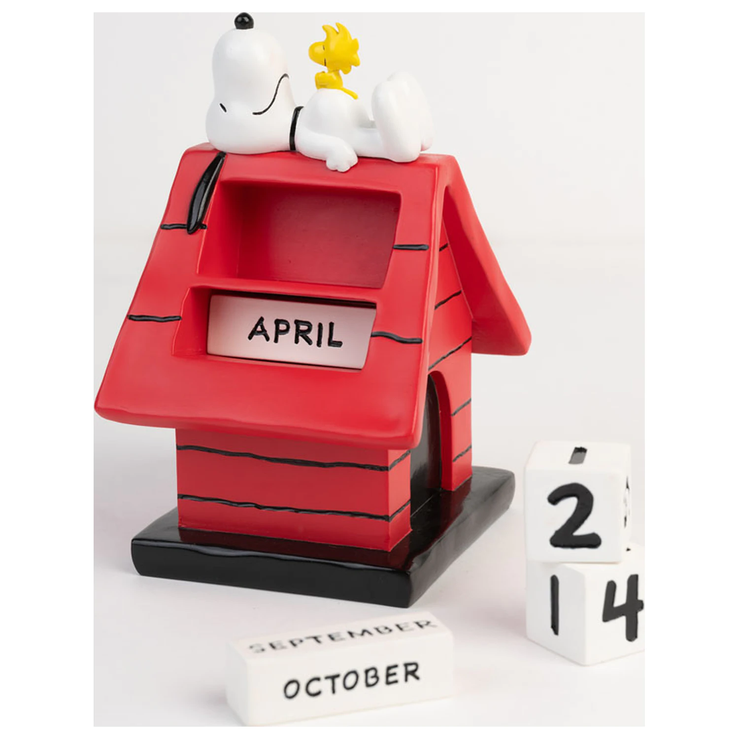 Snoopy Doghouse 3D večný kalendár produktová fotografia