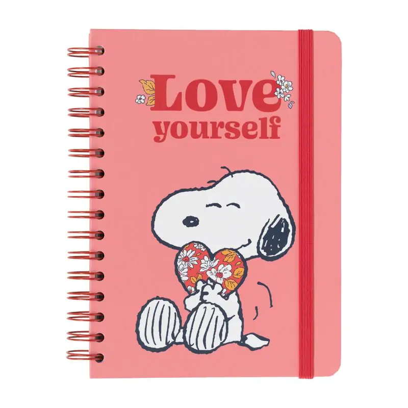 Snoopy Love Yourself A5 zošit termékfotó