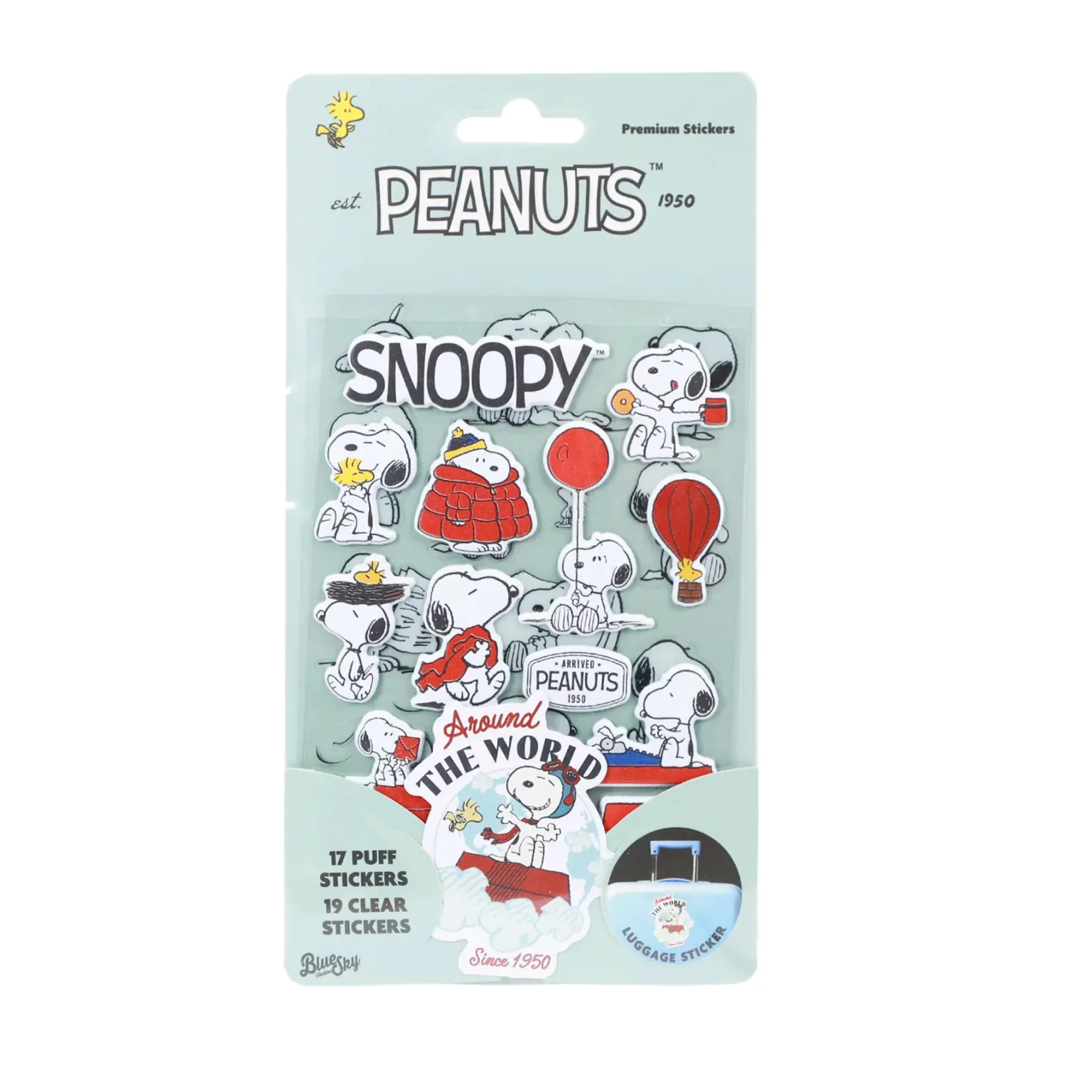 Snoopy Premium súprava nálepiek produktová fotografia