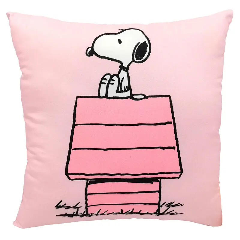 Snoopy Pink Kennel Cushion - 35 cm termékfotó