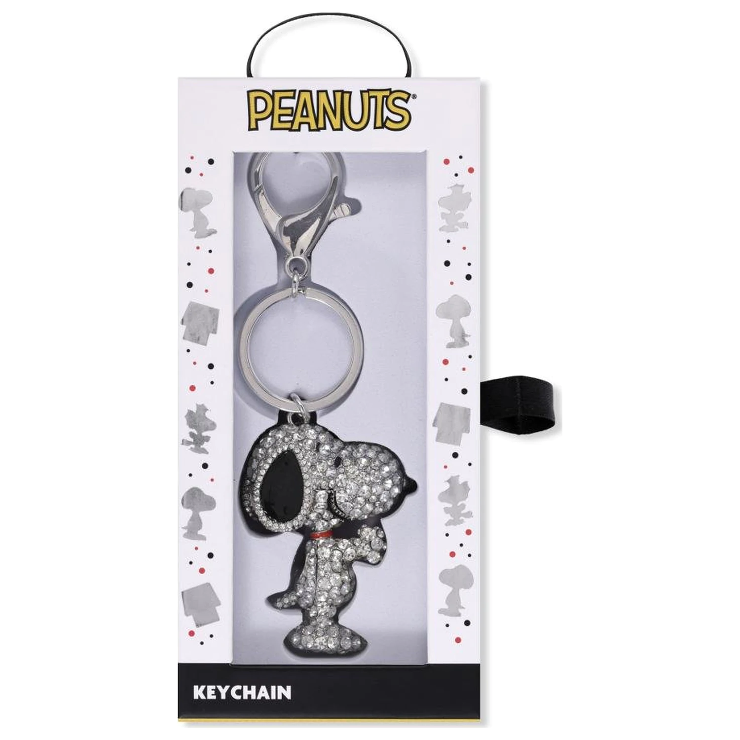 Snoopy Stoneset 3D kľúčenka produktová fotografia