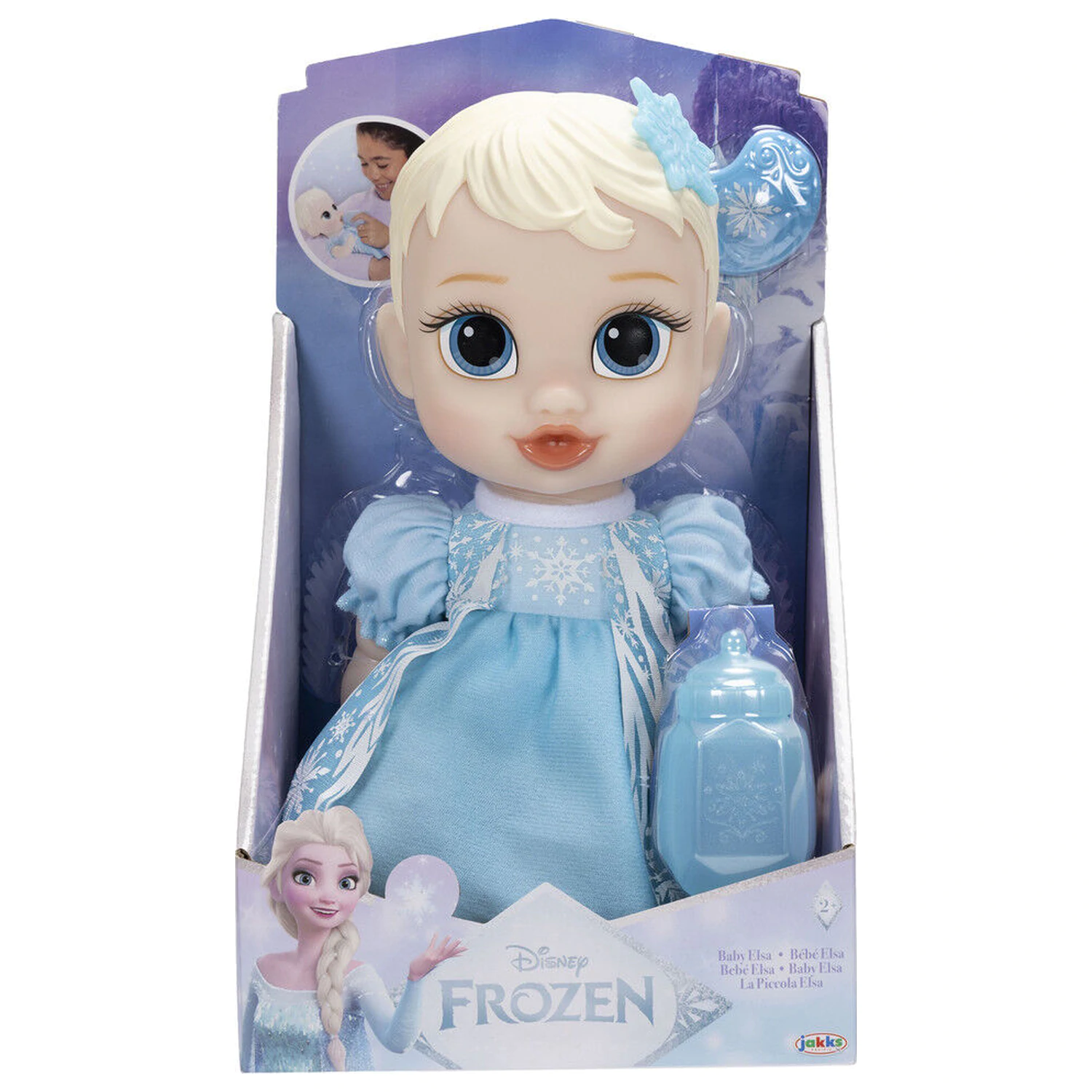 Snuggly Disney Frozen Elsa bábika pre bábätká 30cm produktová fotografia