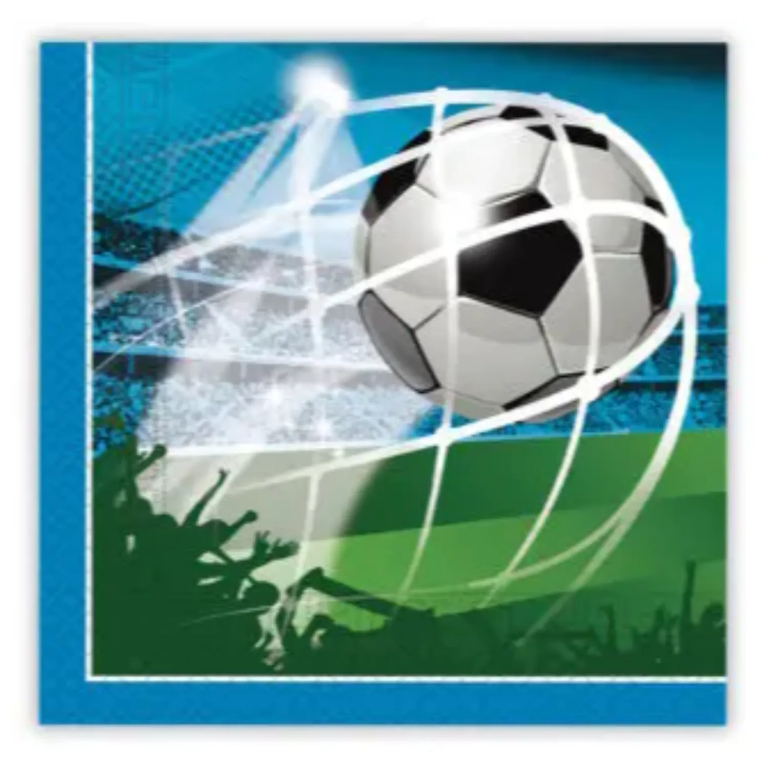 Futbalové servítky 20 kusov 33x33 cm FSC produktová fotografia