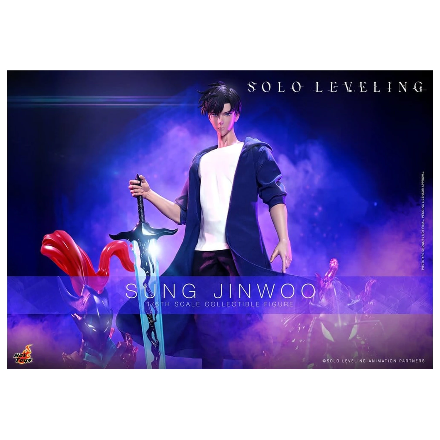Solo Leveling akčná figúrka 1/6 Sung Jinwoo 32 cm produktová fotografia