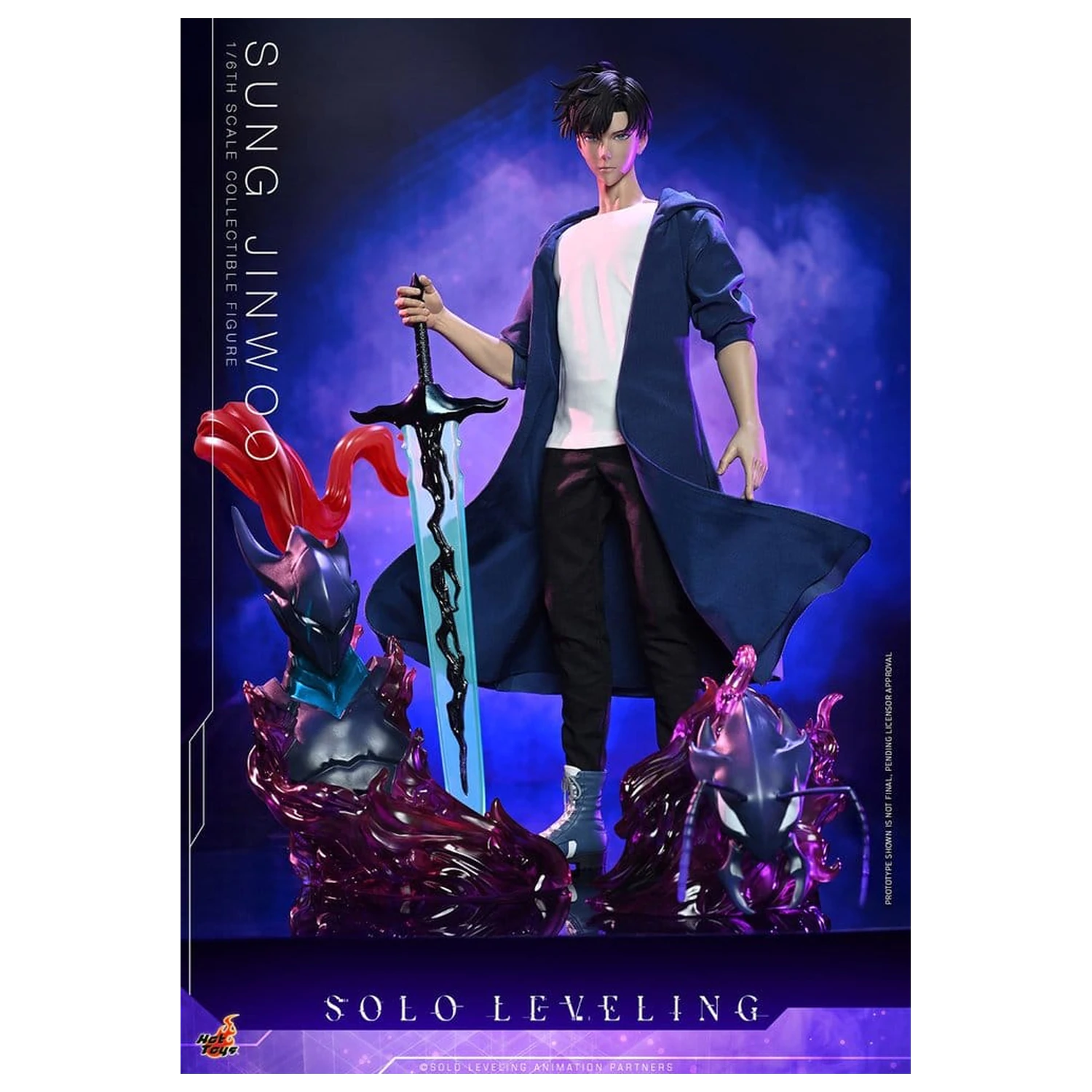 Solo Leveling akčná figúrka 1/6 Sung Jinwoo 32 cm produktová fotografia