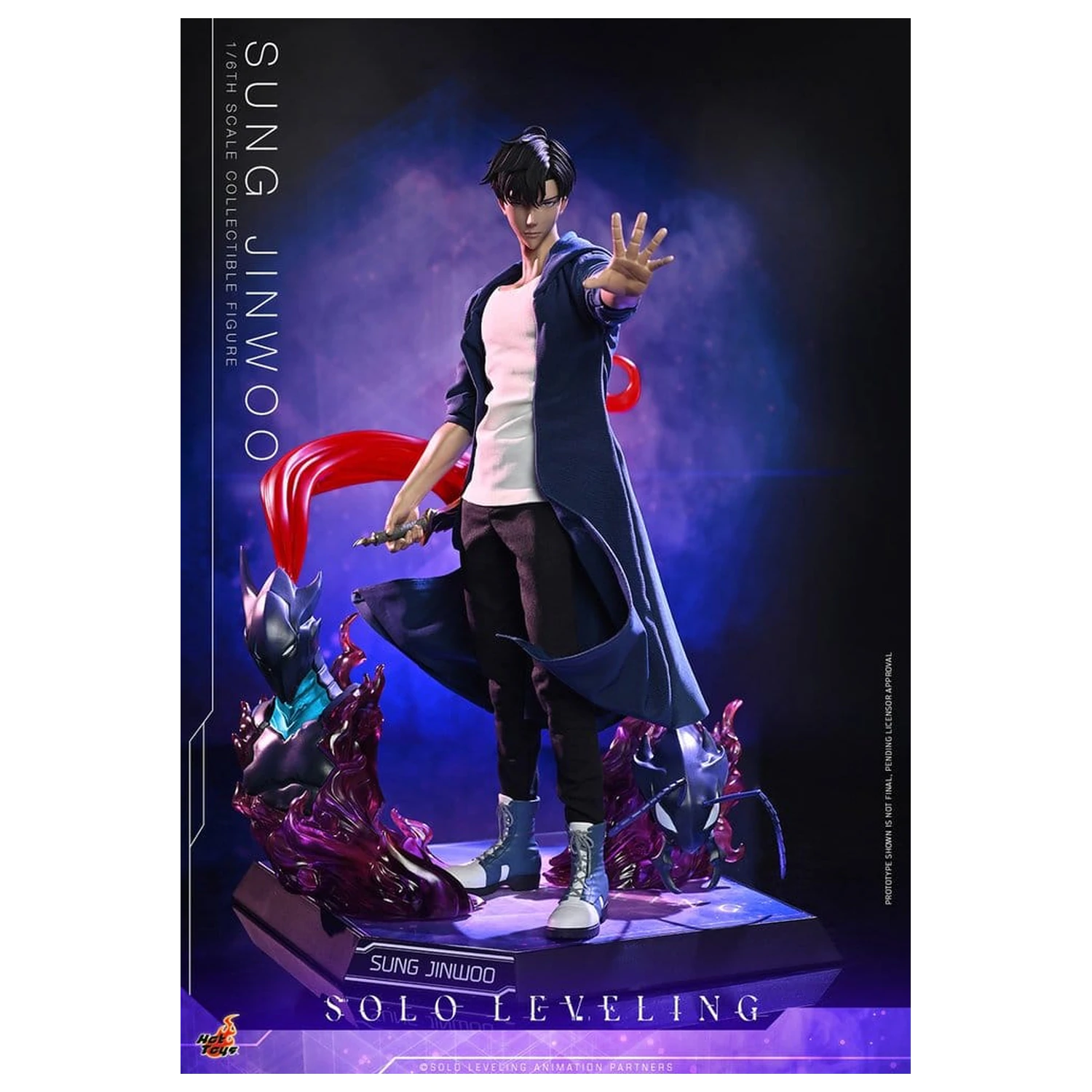 Solo Leveling akčná figúrka 1/6 Sung Jinwoo 32 cm produktová fotografia
