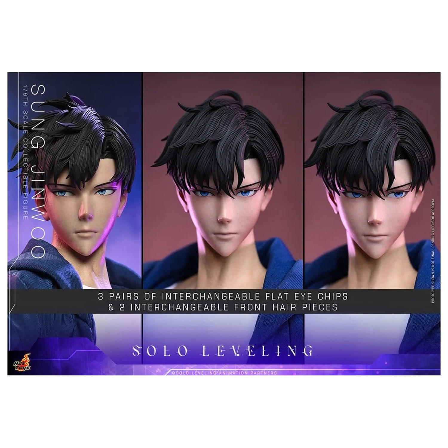 Solo Leveling akčná figúrka 1/6 Sung Jinwoo 32 cm produktová fotografia