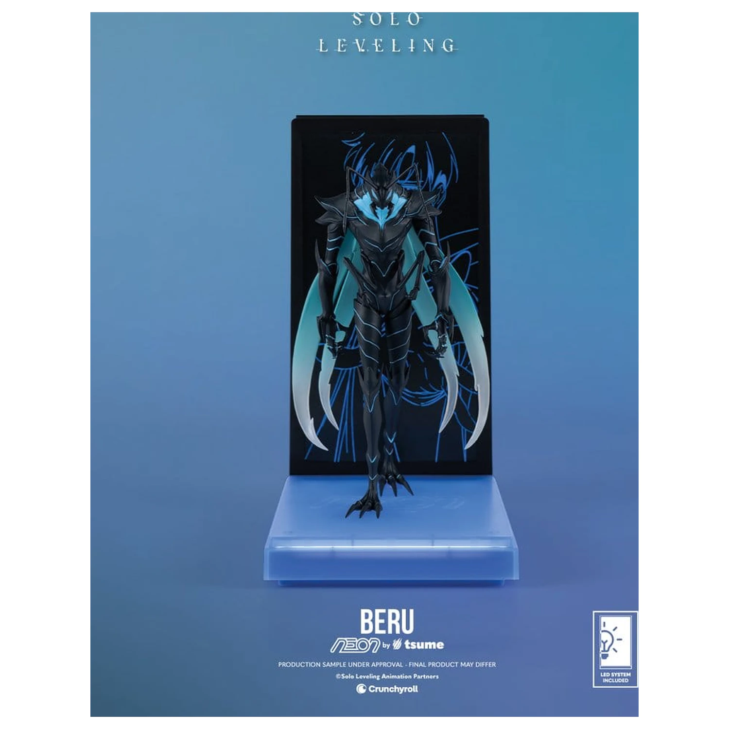 Solo Leveling Neon neónová figúrka 1/9 Beru 20 cm produktová fotografia
