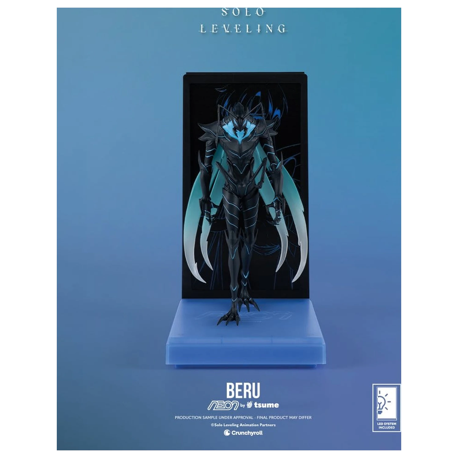 Solo Leveling Neon neónová figúrka 1/9 Beru 20 cm produktová fotografia