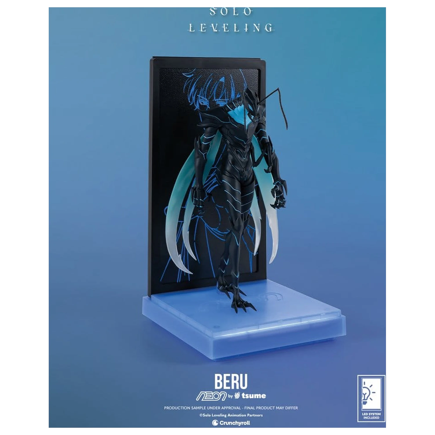 Solo Leveling Neon neónová figúrka 1/9 Beru 20 cm produktová fotografia