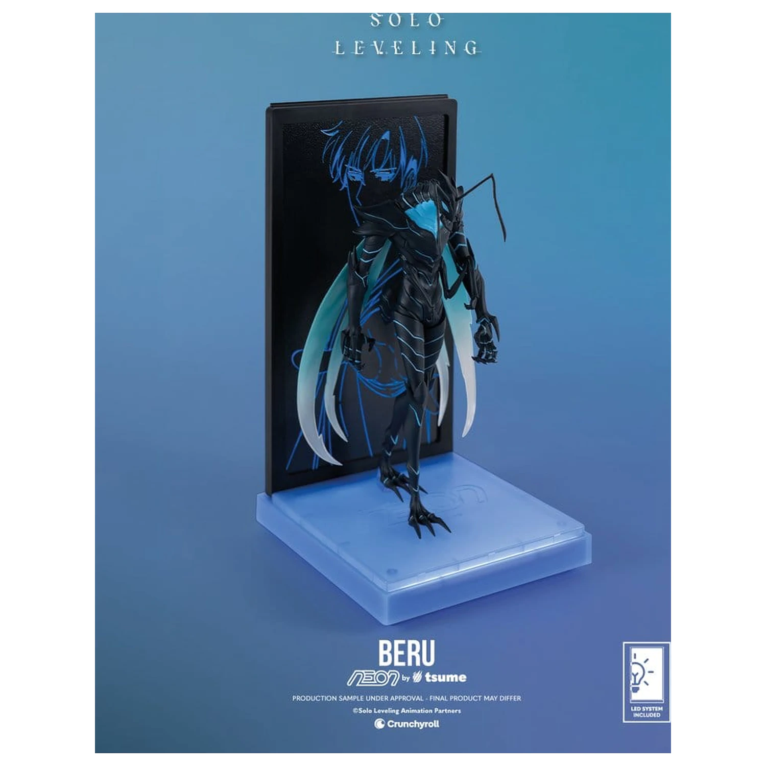 Solo Leveling Neon neónová figúrka 1/9 Beru 20 cm produktová fotografia