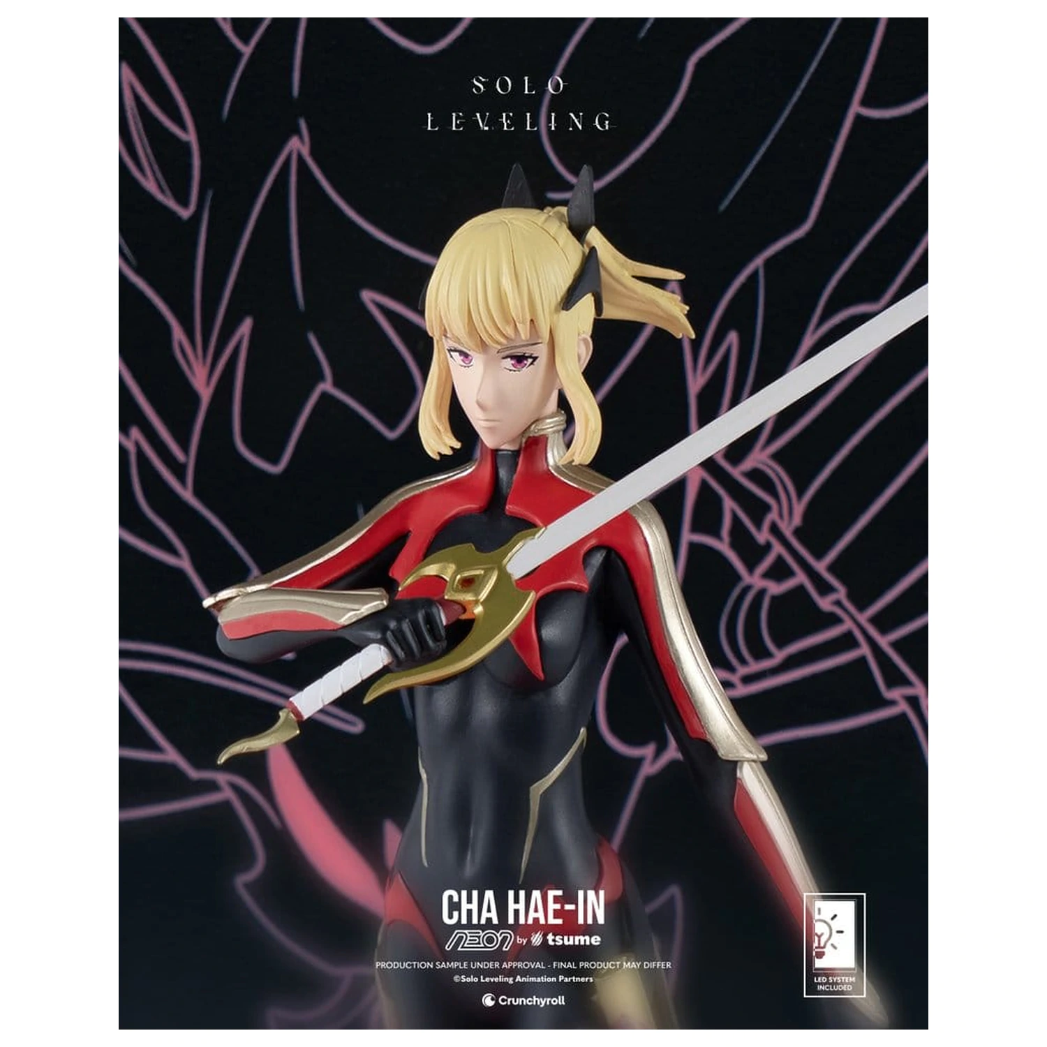 Solo Leveling Neon Figúrka 1/9 Cha Hae-In 20 cm produktová fotografia