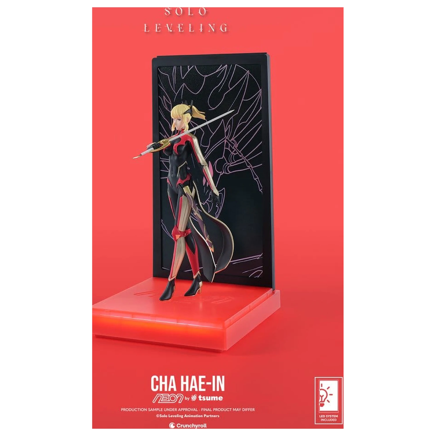 Solo Leveling Neon Figúrka 1/9 Cha Hae-In 20 cm produktová fotografia