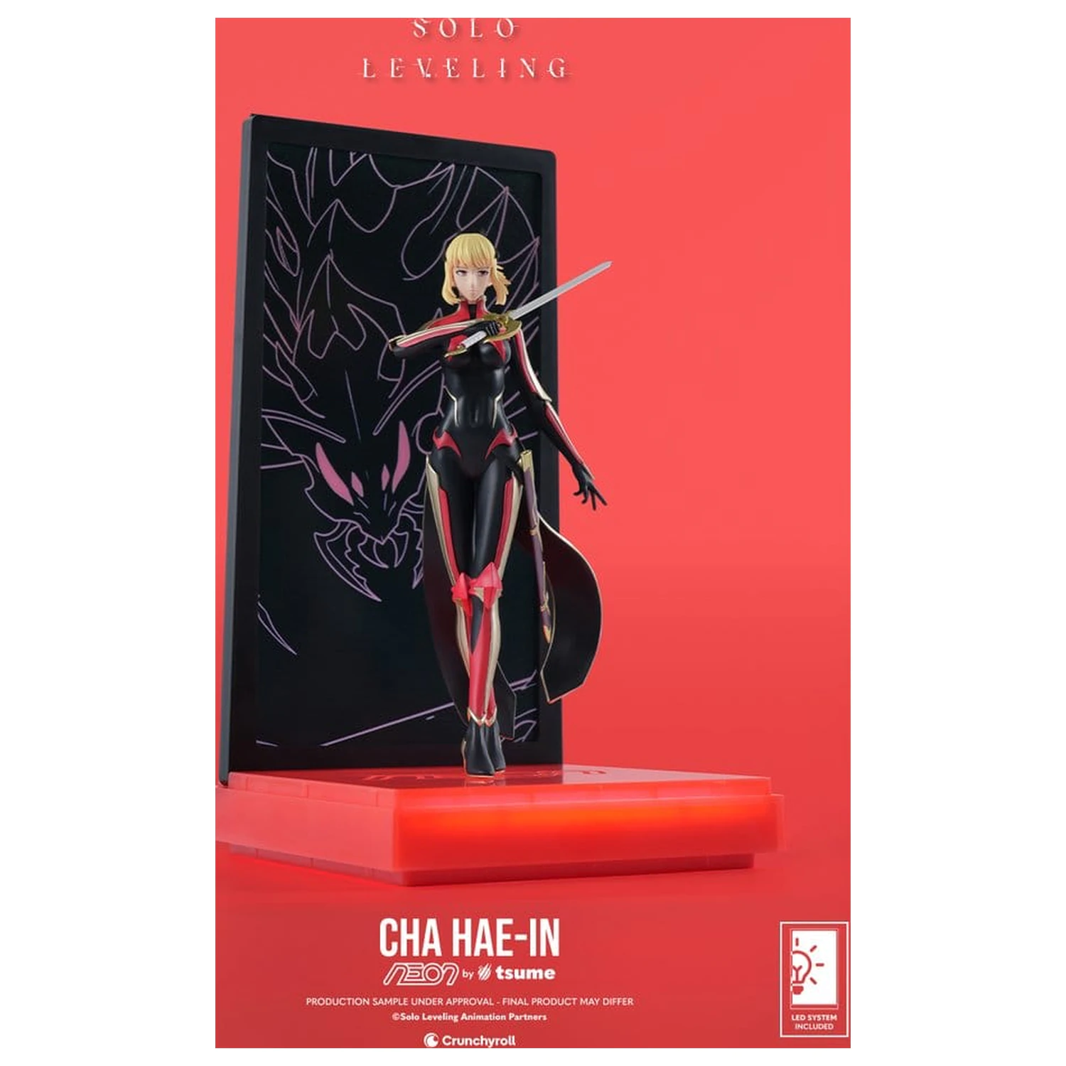 Solo Leveling Neon Figúrka 1/9 Cha Hae-In 20 cm produktová fotografia