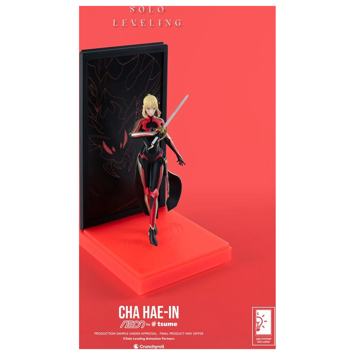 Solo Leveling Neon Figúrka 1/9 Cha Hae-In 20 cm produktová fotografia