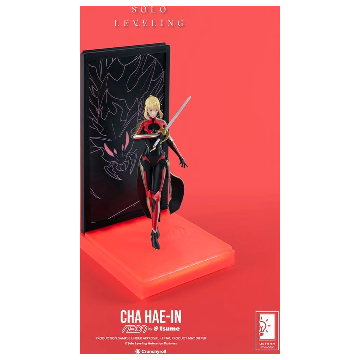 Solo Leveling Neon Figúrka 1/9 Cha Hae-In 20 cm produktová fotografia