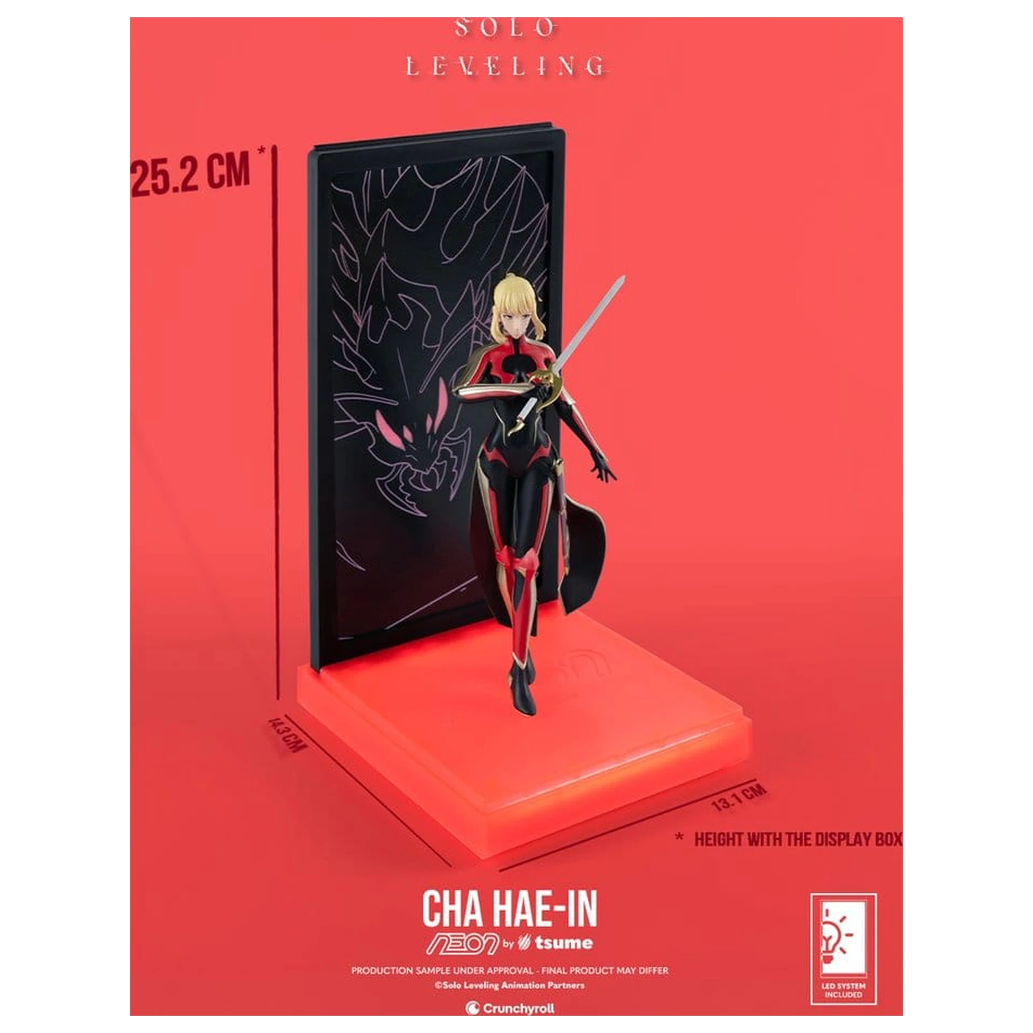 Solo Leveling Neon Figúrka 1/9 Cha Hae-In 20 cm produktová fotografia