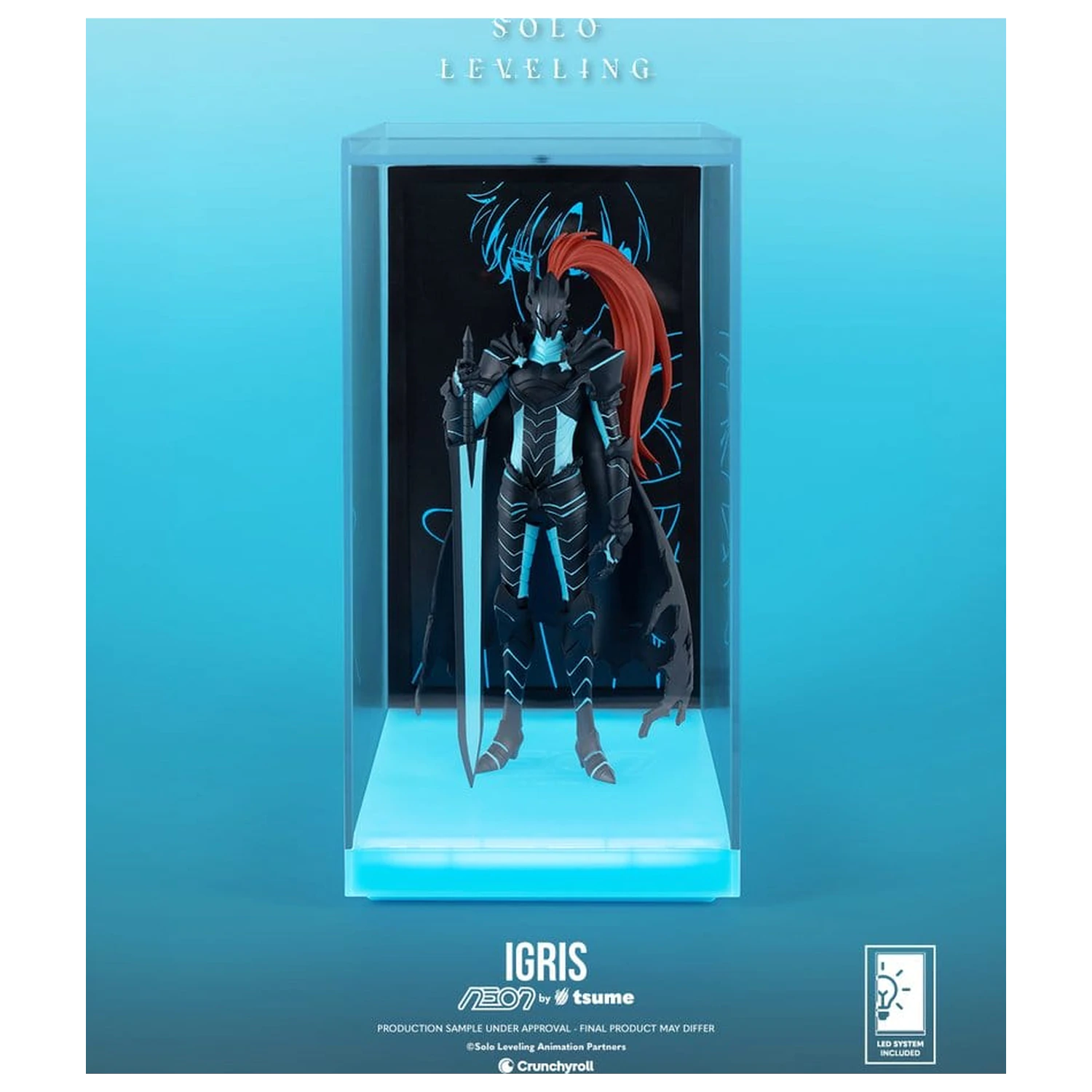 Solo Leveling Neon Figúrka 1/9 Igris 20 cm produktová fotografia