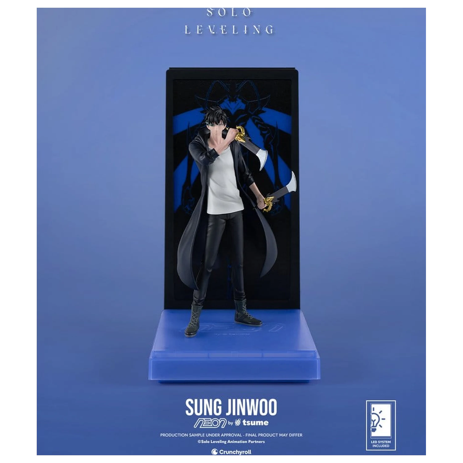 Solo Leveling neónová figúrka 1/9 Sung Jinwoo 20 cm produktová fotografia