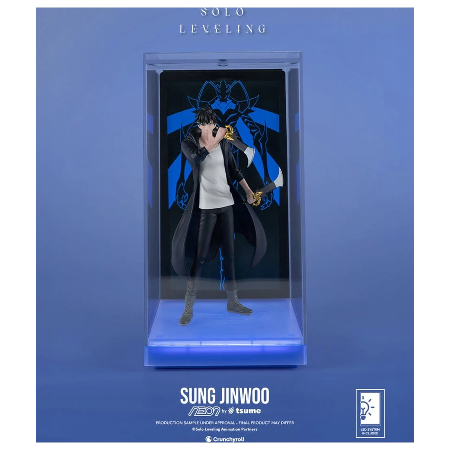 Solo Leveling neónová figúrka 1/9 Sung Jinwoo 20 cm produktová fotografia