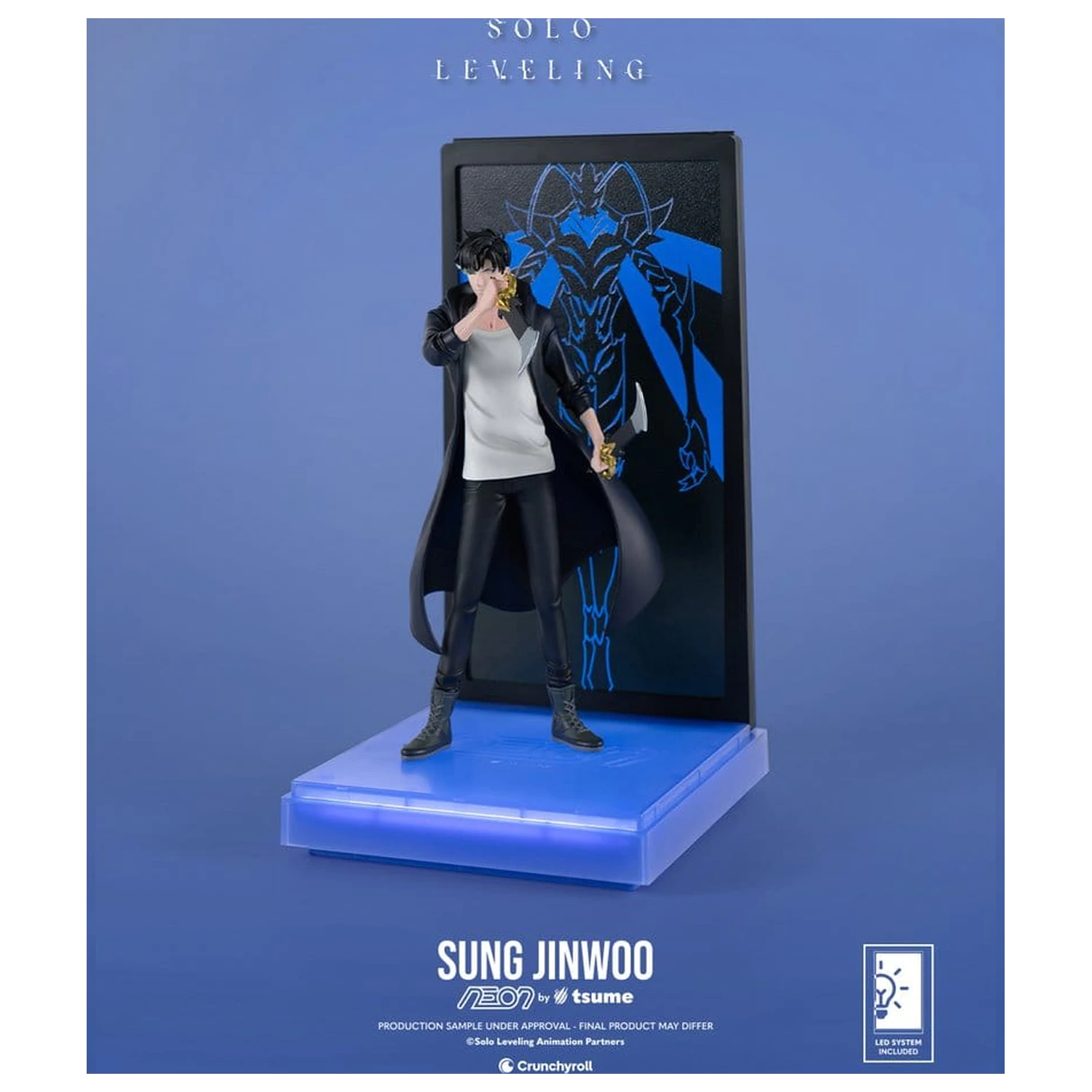 Solo Leveling neónová figúrka 1/9 Sung Jinwoo 20 cm produktová fotografia