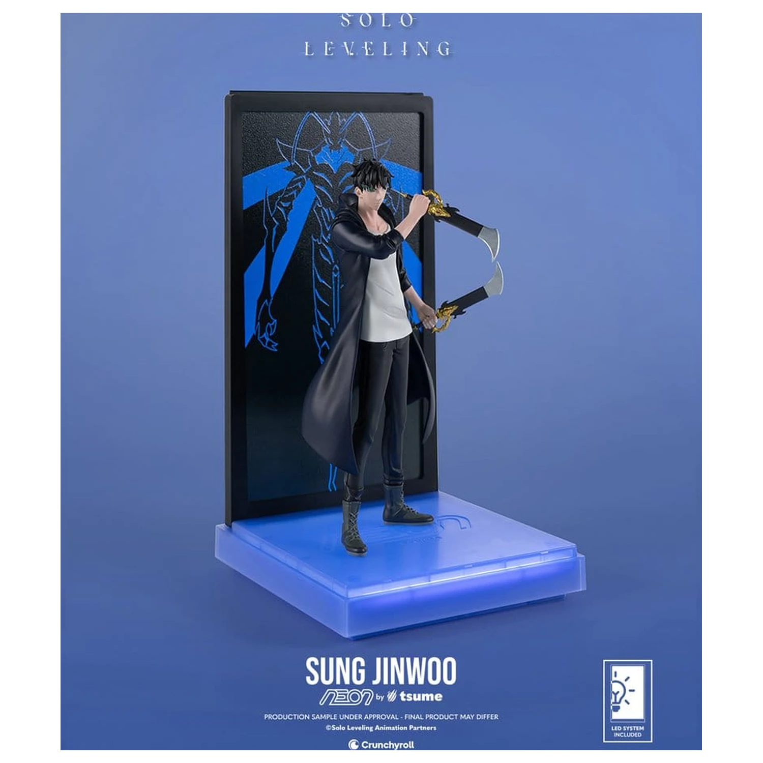 Solo Leveling neónová figúrka 1/9 Sung Jinwoo 20 cm produktová fotografia