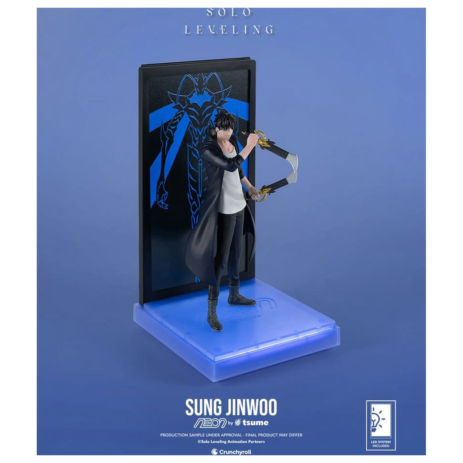 Solo Leveling neónová figúrka 1/9 Sung Jinwoo 20 cm produktová fotografia
