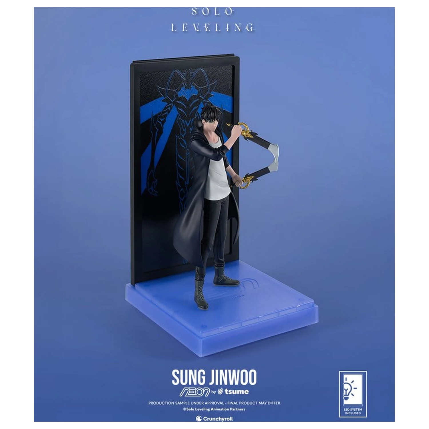 Solo Leveling neónová figúrka 1/9 Sung Jinwoo 20 cm produktová fotografia