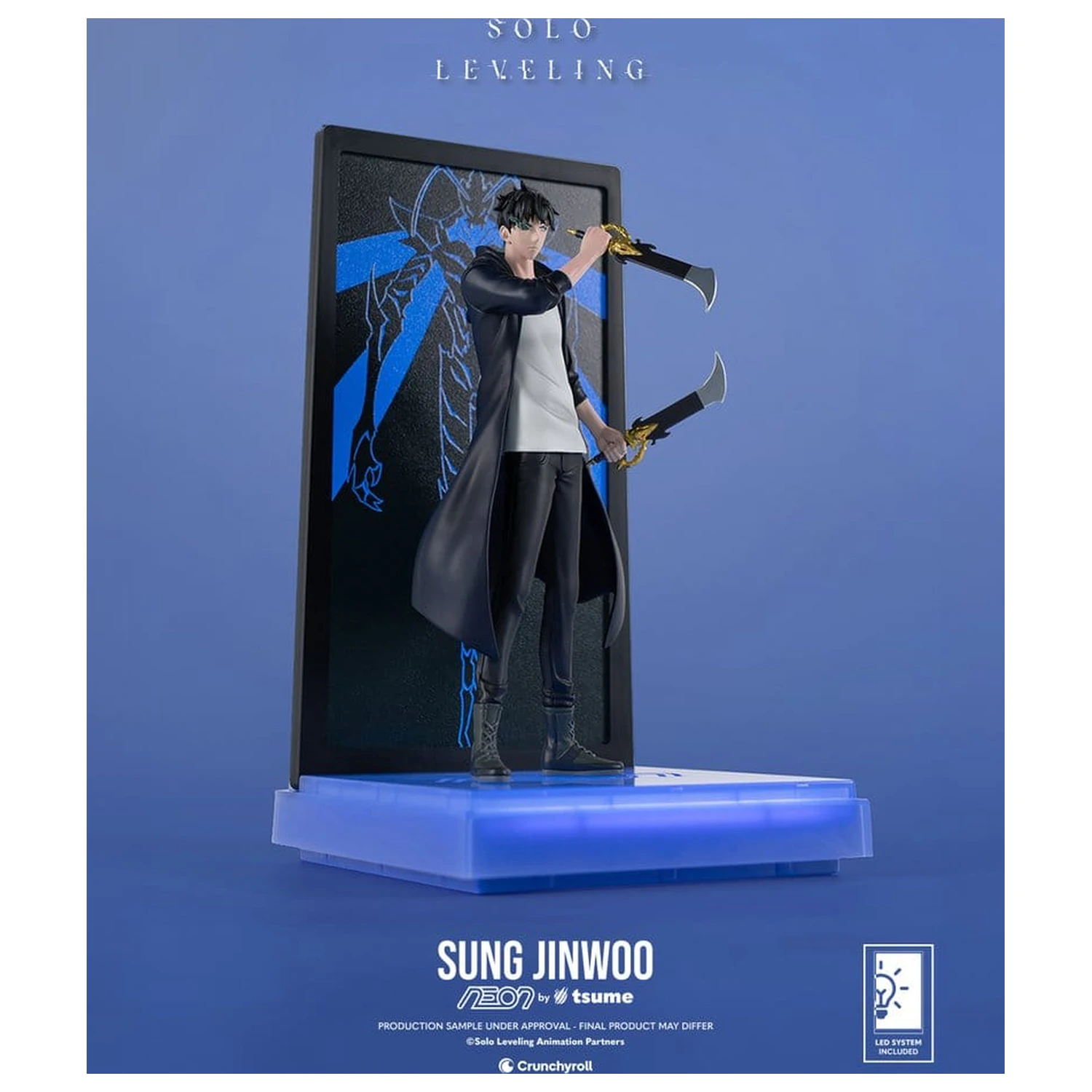Solo Leveling neónová figúrka 1/9 Sung Jinwoo 20 cm produktová fotografia