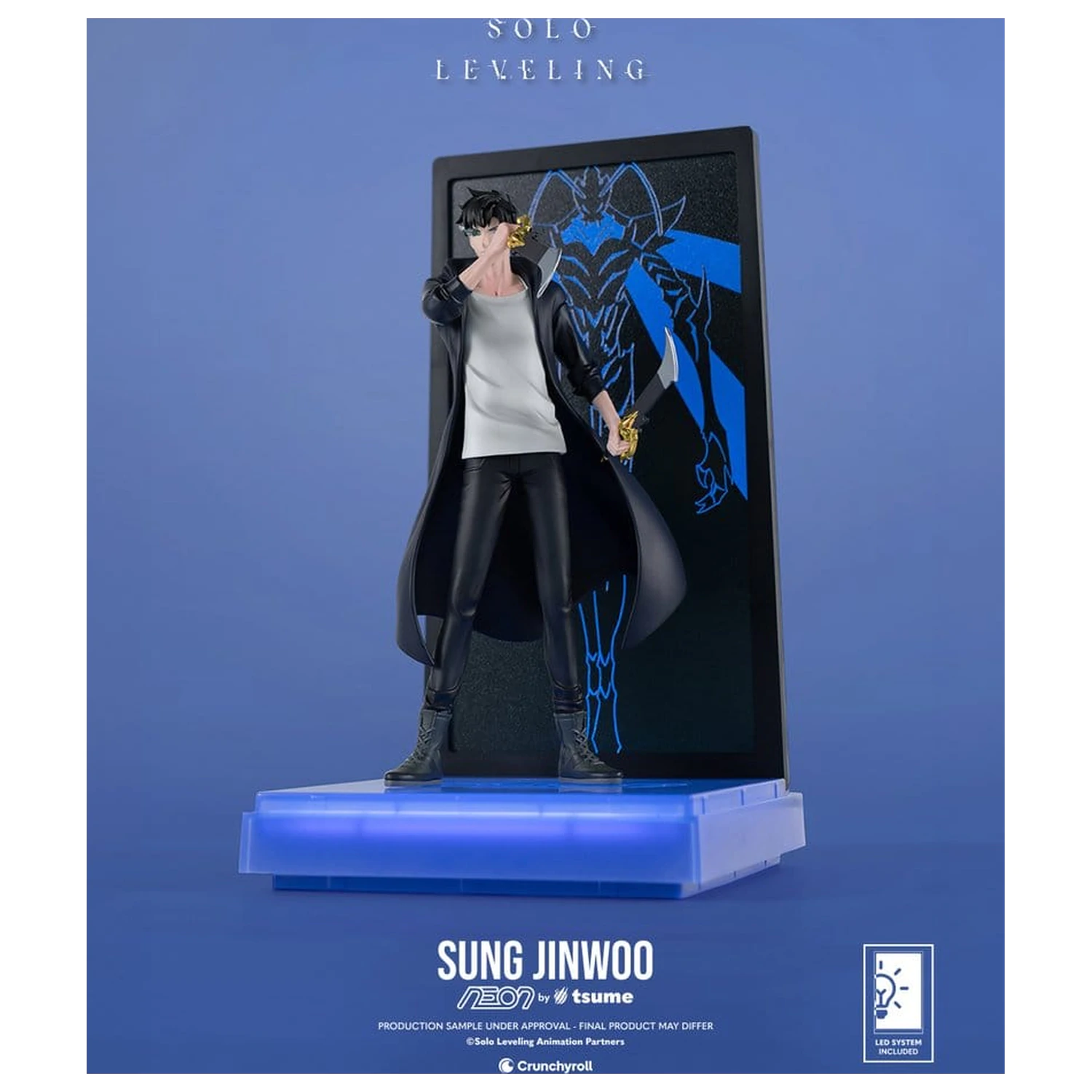 Solo Leveling neónová figúrka 1/9 Sung Jinwoo 20 cm produktová fotografia