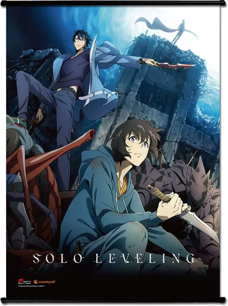 Solo Leveling Wall Scroll Sung Jinwoo Key Art 44 x 33 cm produktová fotografia