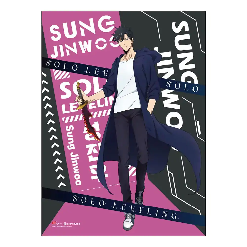Solo Leveling Nástenná Rolka Sung Jinwoo S-Rank #1 44 x 33 cm produktová fotografia