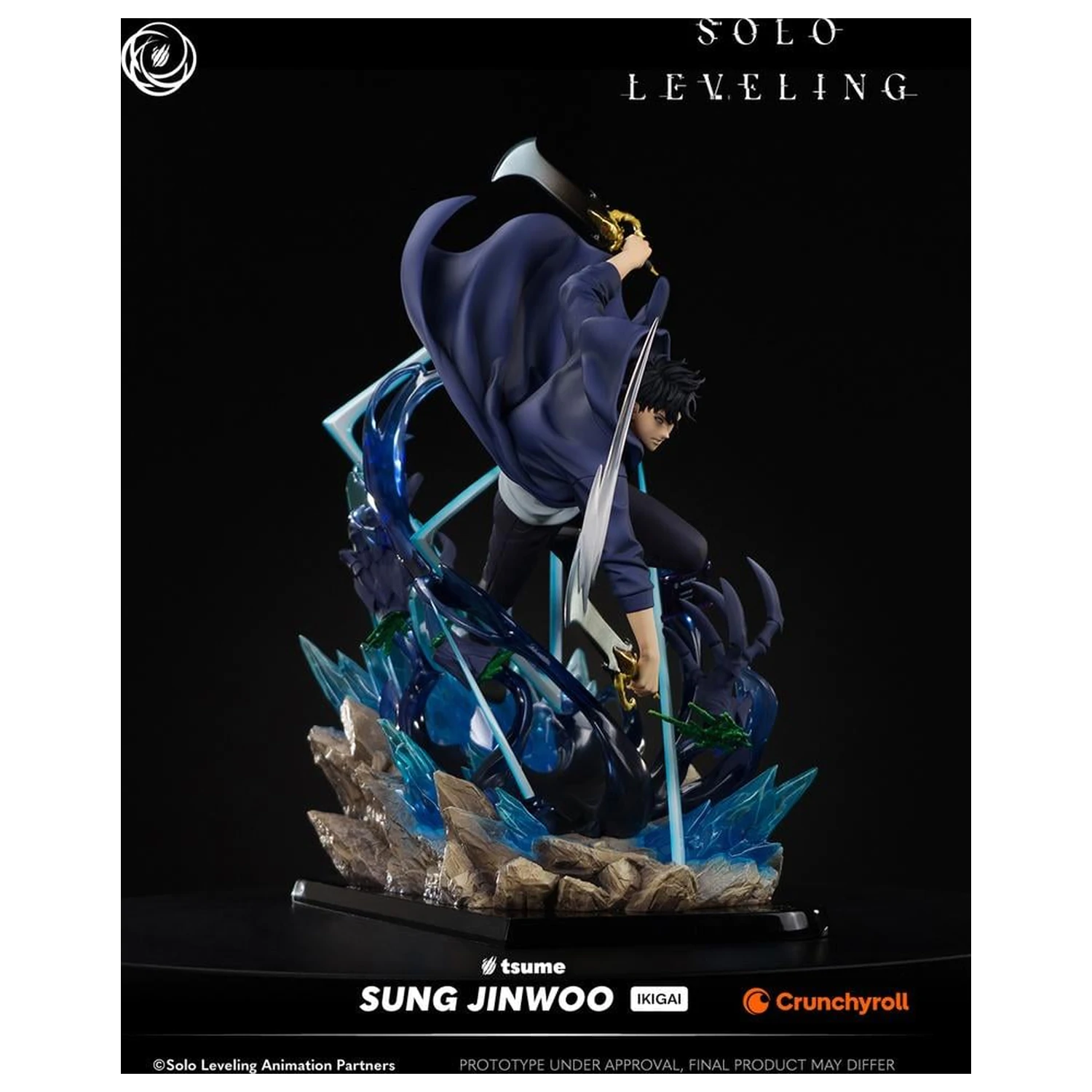 Solo Leveling Sung Jinwoo Socha Ikigai 1/6 By Tsume 44cm produktová fotografia