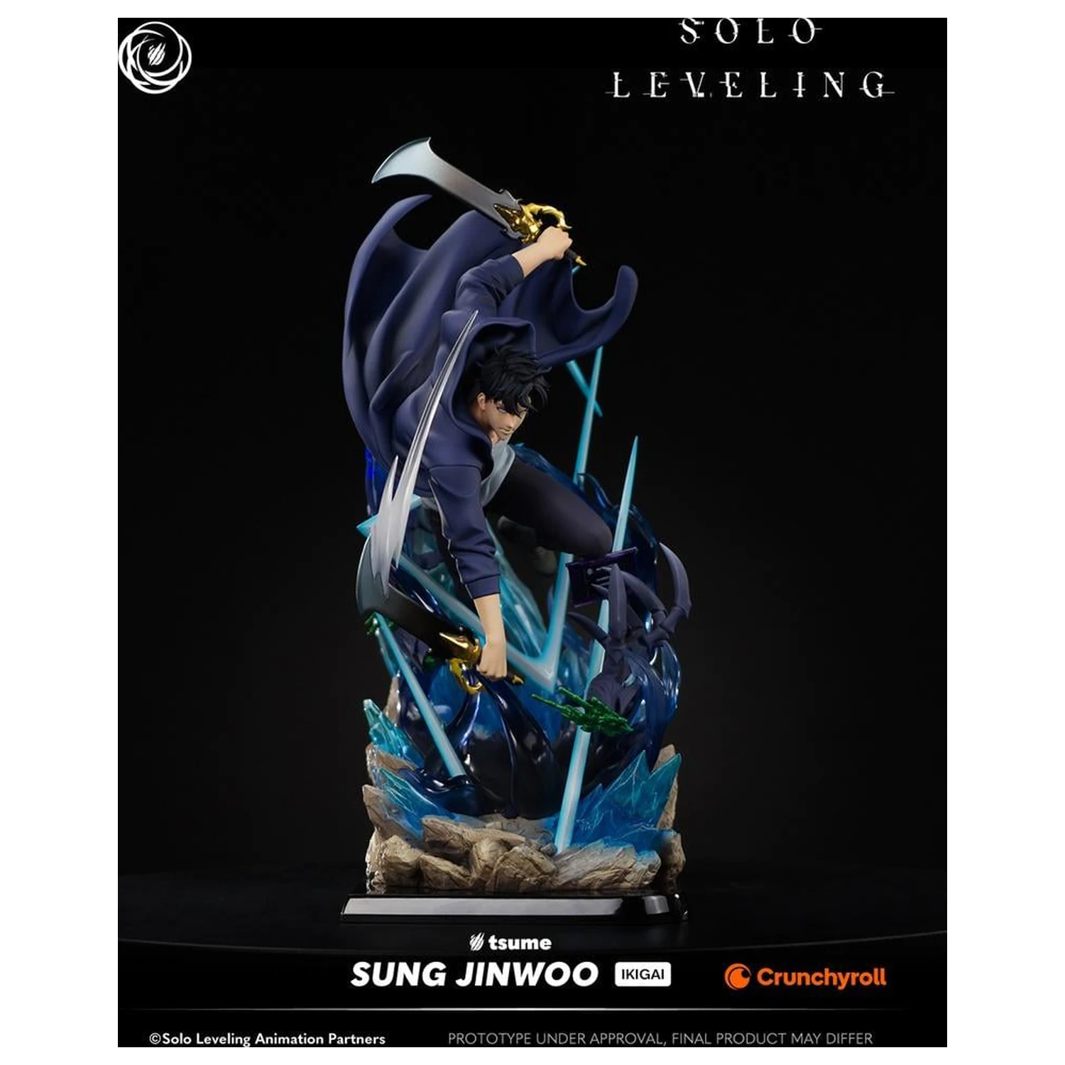 Solo Leveling Sung Jinwoo Socha Ikigai 1/6 By Tsume 44cm produktová fotografia