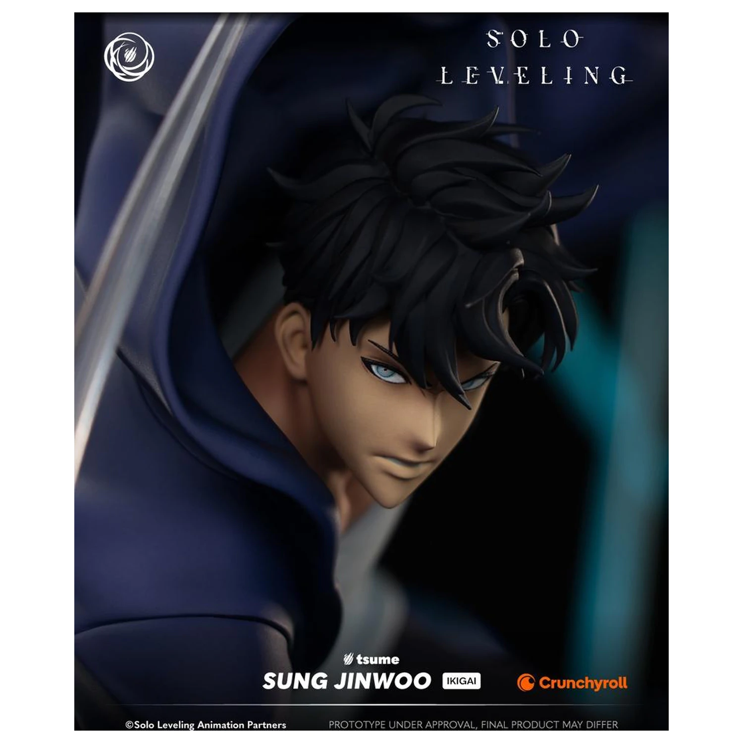 Solo Leveling Sung Jinwoo Socha Ikigai 1/6 By Tsume 44cm produktová fotografia