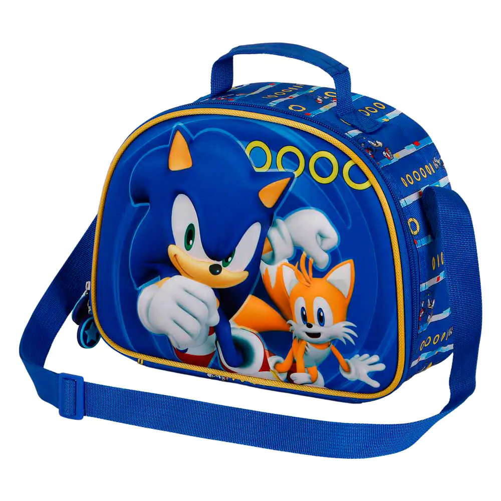 Sonic 2 Tails 3D obedová taška produktová fotografia