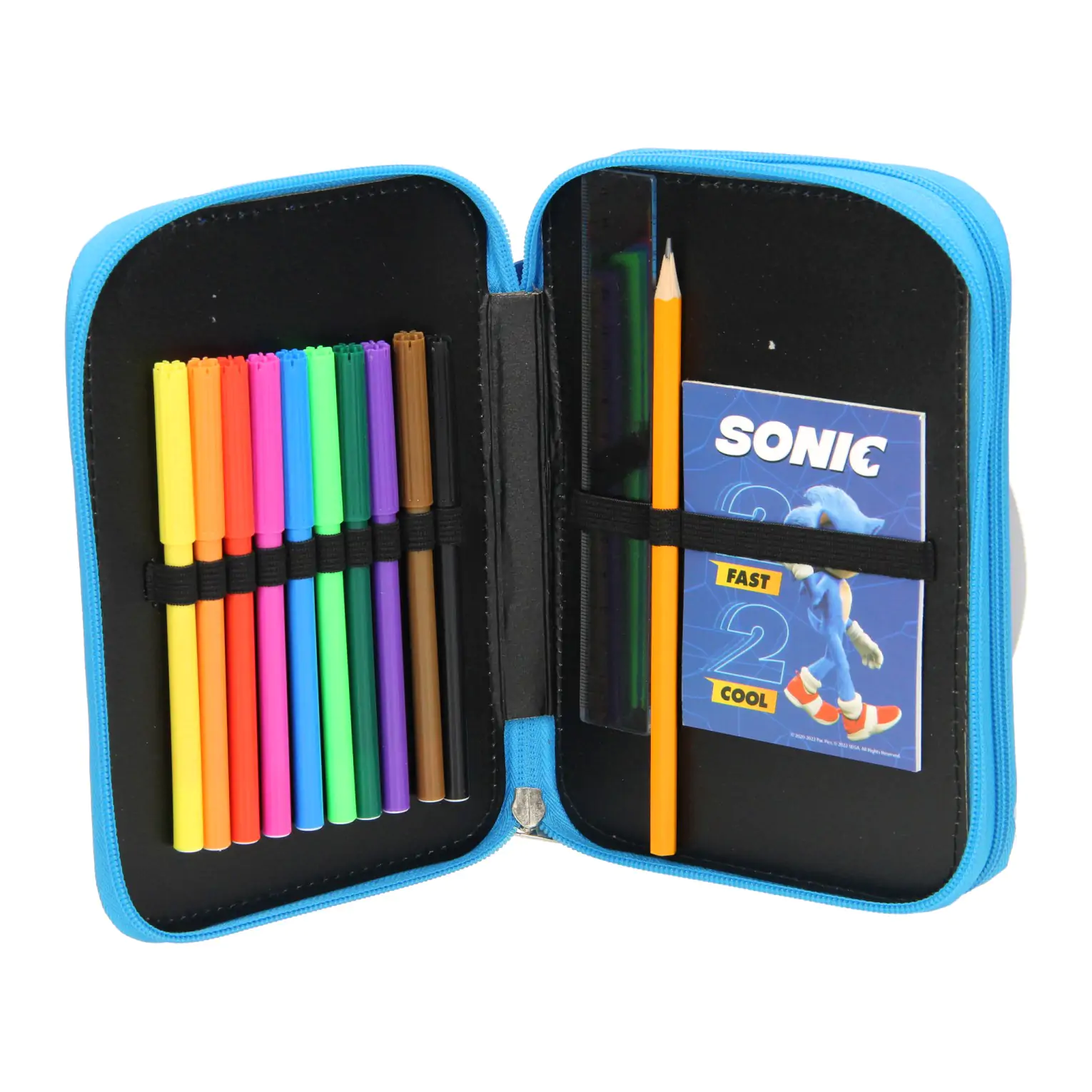 Sonic 2 double pencil case 20 cm termékfotó