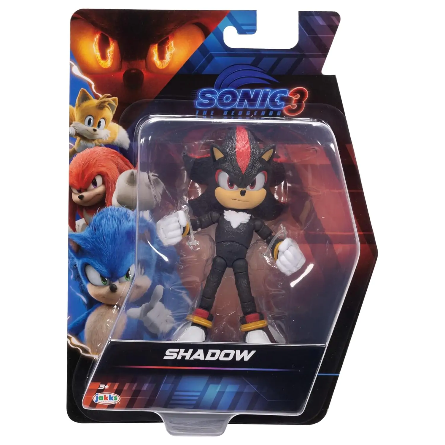 Sonic 3 figure - Shadow produktová fotografia