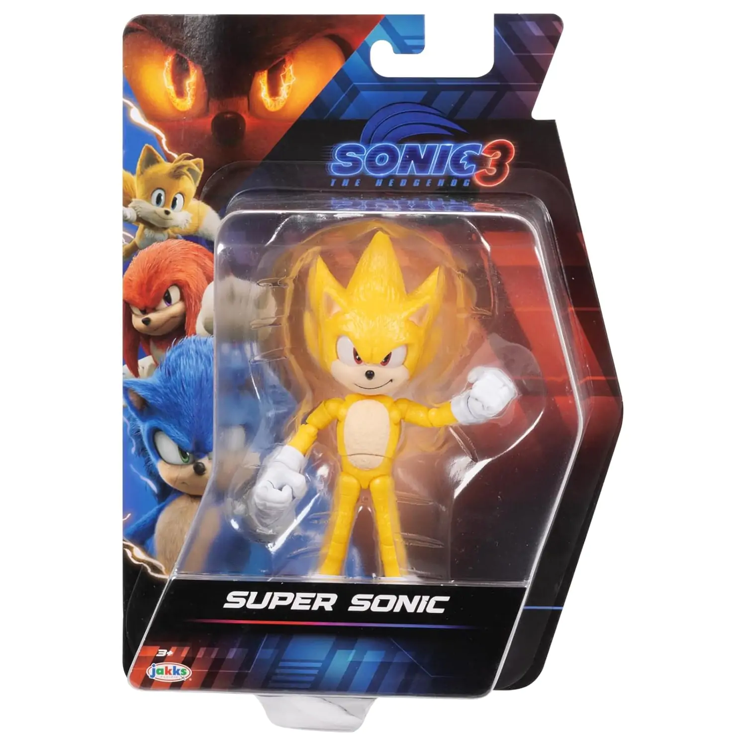 Sonic 3 figure - Super Sonic produktová fotografia